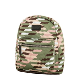 Polo Seya Γυναικεία Τσάντα Πλάτης Μικρή Χακί 9-11-007-8486