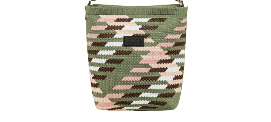 Polo Seya Γυναικείο Τσαντάκι Ώμου/Χιαστί Χακί 9-07-097-8486