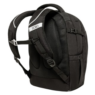 Polo Cryptic Σχολική Τσάντα Πλάτης Δημοτικού Μαύρη 9-01-001-2002