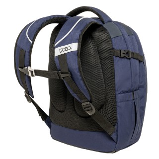 Polo Cryptic Σχολική Τσάντα Πλάτης Δημοτικού Μπλε 9-01-001-5001