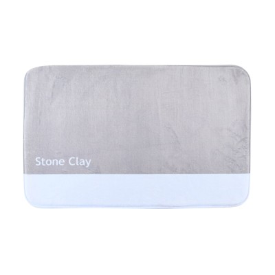 ESTIA ΤΑΠΕΤΟ ΜΠΑΝΙΟΥ TONE LAB 50x80cm STONE CLAY