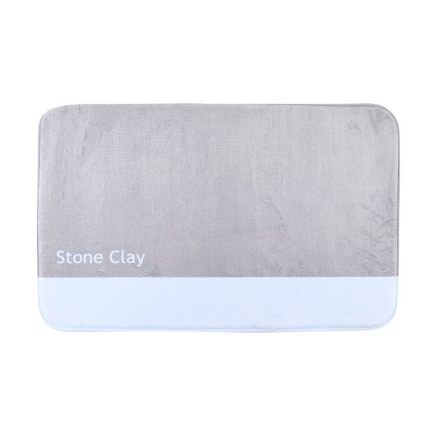 ESTIA ΤΑΠΕΤΟ ΜΠΑΝΙΟΥ TONE LAB 50x80cm STONE CLAY
