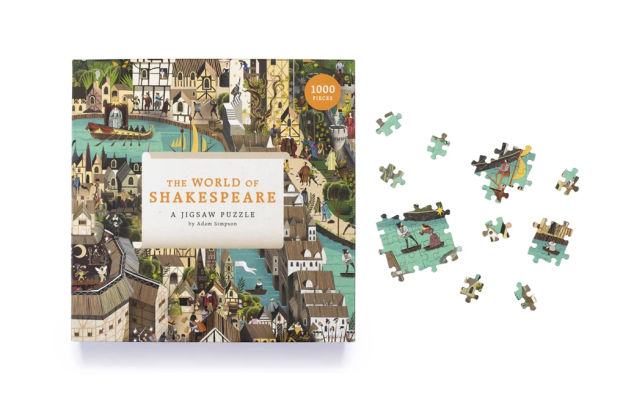 THE WORLD OF SHAKESPEARE : A JIGSAW PUZZLE - 1000 PIECES