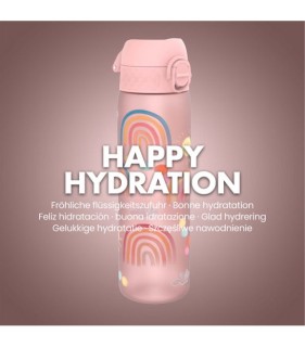 Ion8 Πλαστικό Παγούρι RAINBOWS σε Ροζ χρώμα I8RF500PRRAINB2 500ml