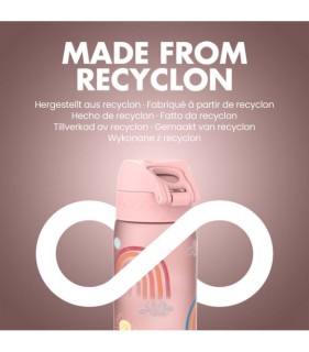 Ion8 Πλαστικό Παγούρι RAINBOWS σε Ροζ χρώμα I8RF500PRRAINB2 500ml