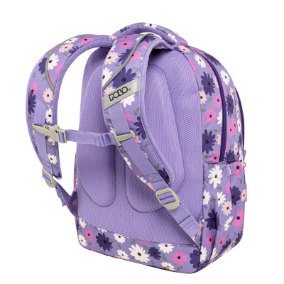 Polo Sparkle Σχολική Τσάντα Πλάτης Δημοτικού Λιλά 9-01-061-8435