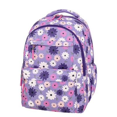 Polo Sparkle Σχολική Τσάντα Πλάτης Δημοτικού Λιλά 9-01-061-8435