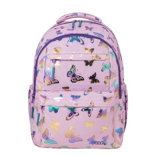 Polo Sparkle Σχολική Τσάντα Πλάτης Δημοτικού Ροζ 9-01-061-8436