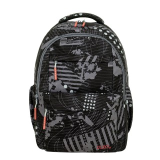 Polo Sparkle Σχολική Τσάντα Πλάτης Δημοτικού Μαύρη 9-01-061-8438