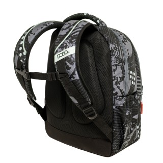 Polo Sparkle Σχολική Τσάντα Πλάτης Δημοτικού Μαύρη 9-01-061-8438