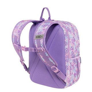 Polo Youngster Σχολική Τσάντα Πλάτης Δημοτικού Λιλά 9-01-068-8440