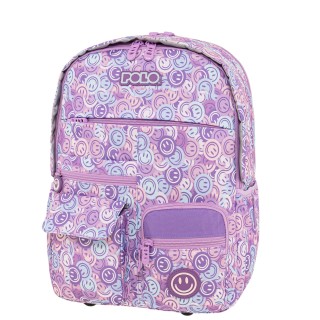 Polo Youngster Σχολική Τσάντα Πλάτης Δημοτικού Λιλά 9-01-068-8440