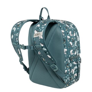 Polo Youngster Σχολική Τσάντα Πλάτης Δημοτικού Τιρκουάζ 9-01-068-8443