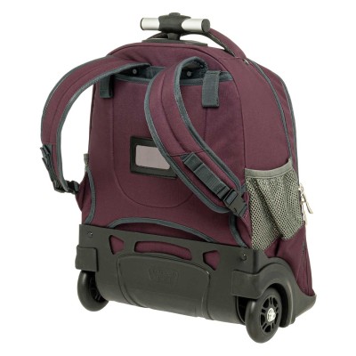 Polo Trolley Cart Σχολική Τσάντα Τρόλεϊ Μπορντό 9-01-074-4800