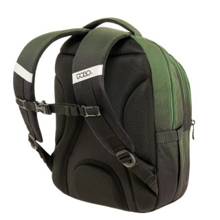 Polo Focus Σχολική Τσάντα Πλάτης Δημοτικού Πράσινη 9-01-078-8418