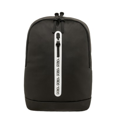 Polo Vertzip Σακίδιο Πλάτης Υφασμάτινο Μαύρο 9-02-079-2000