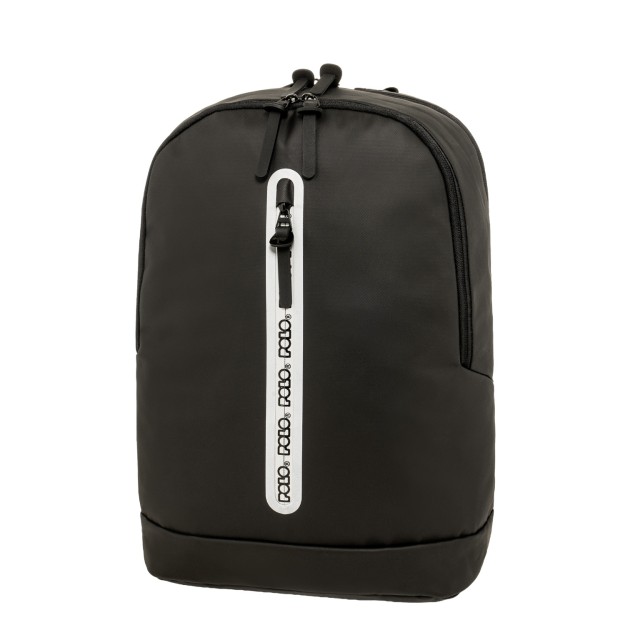 Polo Vertzip Σακίδιο Πλάτης Υφασμάτινο Μαύρο 9-02-079-2000