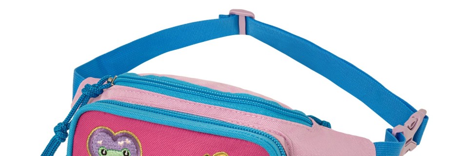 Polo Kiddo 2 Τσαντάκι Μέσης Παιδικό Γαλάζιο/Ροζ 9-08-041-3900