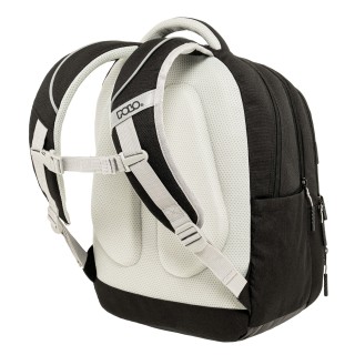 Polo Multi Pocket Σχολική Τσάντα Πλάτης Δημοτικού Μαύρη 9-01-064-2000