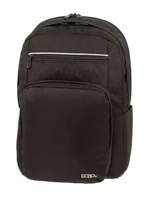 Polo Slit Σχολική Τσάντα Πλάτης Δημοτικού Μαύρο 9-01-066-2000