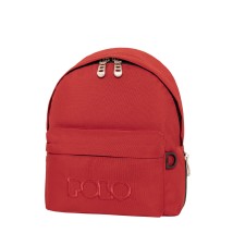 Polo Mini Σχολική Τσάντα Πλάτης Νηπιαγωγείου Κόκκινο 9-01-067-3001