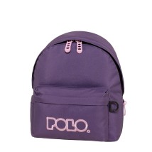 Polo Mini Σχολική Τσάντα Πλάτης Νηπιαγωγείου Μωβ/Ροζ 9-01-067-4945
