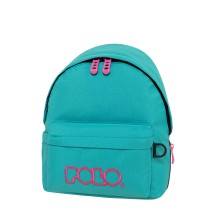 Polo Mini Σχολική Τσάντα Πλάτης Νηπιαγωγείου Πετρόλ/Φούξια 9-01-067-5644