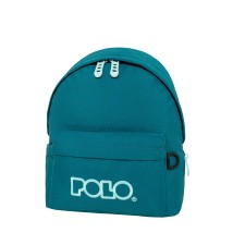 Polo Mini Σχολική Τσάντα Πλάτης Νηπιαγωγείου Πετρόλ 9-01-067-5853