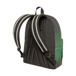 Polo Original Scarf Gradient Σχολική Τσάντα Πλάτης Γυμνασίου-Λυκείου Μαύρο/Πράσινο 9-01-162-8418