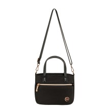 Polo Lumira Γυναικεία Τσάντα Υφασμάτινη Χειρός/Ώμου Μαύρη 9-07-098-2000
