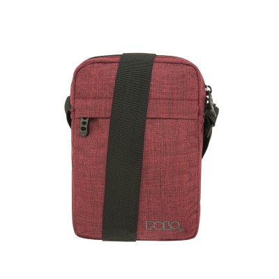 Polo Wave Ανδρική Τσάντα Ώμου / Χιαστί Κόκκινο 9-07-101-3300