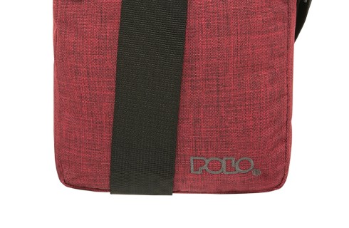 Polo Wave Ανδρική Τσάντα Ώμου / Χιαστί Κόκκινο 9-07-101-3300