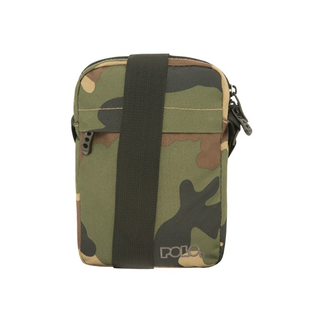 Polo Wave Ανδρική Τσάντα Ώμου / Χιαστί Χακί Παραλλαγή 9-07-101-2900