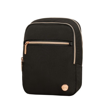 Polo Lumira Γυναικεία Τσάντα Πλάτης Υφασμάτινη Μαύρη 9-11-003-2000