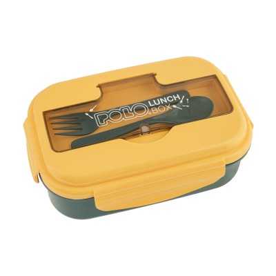 Polo Δοχείο Φαγητού P/P Πλαστικό Πορτοκαλί/Πετρόλ 9-51-038-5870