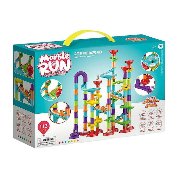 Marble Run Building Blocks Λαβύρινθος με μπίλιες 71-3660
