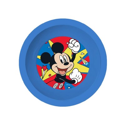 Διακάκης Σετ Φαγητού από Πλαστικό Mickey Mouse 3τμχ 000563781