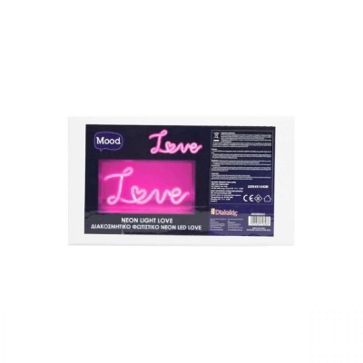 Διακάκης Διακοσμητικό Φωτιστικό Love Neon 000580465