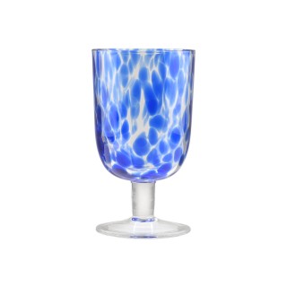 ESTIA ΠΟΤΗΡΙ ΚΡΑΣΙΟΥ COLORBURST ΓΥΑΛΙΝΟ 380ml ΜΠΛΕ