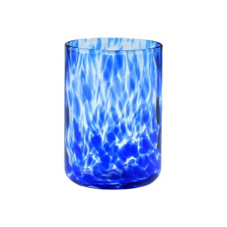 ESTIA ΠΟΤΗΡΙ ΝΕΡΟΥ ΧΑΜΗΛΟ COLORBURST ΓΥΑΛΙΝΟ 360ml ΜΠΛΕ