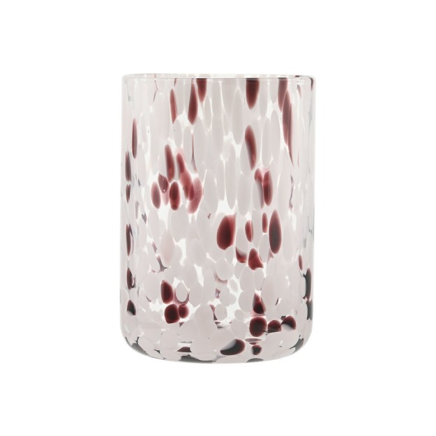 ESTIA ΠΟΤΗΡΙ ΝΕΡΟΥ ΧΑΜΗΛΟ COLORBURST ΓΥΑΛΙΝΟ 360ml ΡΟΖ/ΜΟΒ