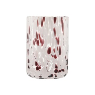 ESTIA ΠΟΤΗΡΙ ΝΕΡΟΥ ΧΑΜΗΛΟ COLORBURST ΓΥΑΛΙΝΟ 360ml ΡΟΖ/ΜΟΒ