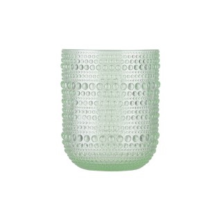 ESTIA ΠΟΤΗΡΙ ΝΕΡΟΥ ΧΑΜΗΛΟ DOTS ΓΥΑΛΙΝΟ 273ml ΠΡΑΣΙΝΟ