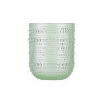 ESTIA ΠΟΤΗΡΙ ΝΕΡΟΥ ΧΑΜΗΛΟ DOTS ΓΥΑΛΙΝΟ 273ml ΠΡΑΣΙΝΟ