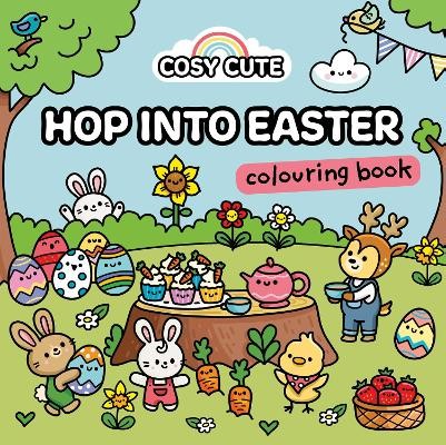 COSY CUTE HOP INTO EASTER : COLOURING BOOK PB