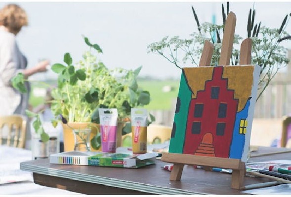 Royal Talens Καβαλέτο Ζωγραφικής Επιτραπέζιο Ξύλινο Elara 19x32x36cm