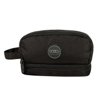 Polo Handle Τριπλή Κασετίνα Υφασμάτινη Μαύρη 9-37-015-2000