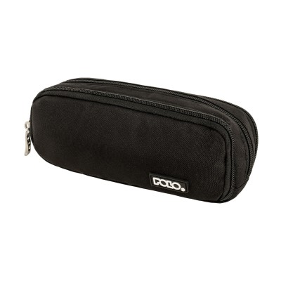 Polo Tres Τριπλή Κασετίνα Υφασμάτινη Μαύρη 9-37-017-2000