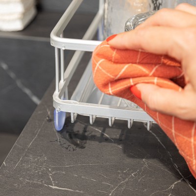 ESTIA ΠΙΑΤΟΘΗΚΗ ΑΛΟΥΜΙΝΙΟΥ 12x43x30 ΜΕ ΔΙΑΦΑΝΗ ΔΙΣΚΟ