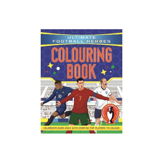 ULTIMATE FOOTBALL HEROES COLOURING BOOK :